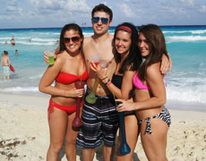 Spring-Break 2016 in Cancún